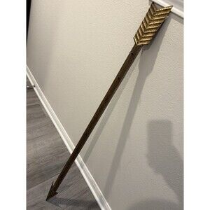 VTG Creative Co-op Metal Arrow Wall Decor With Hoocks For Hanging Keys Or Simila